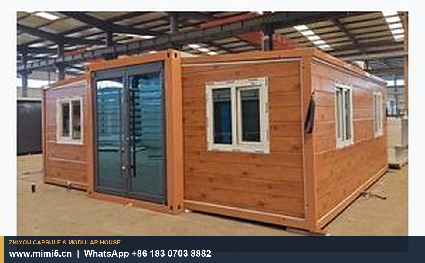C1 Custom Wood Container House free official sharing image