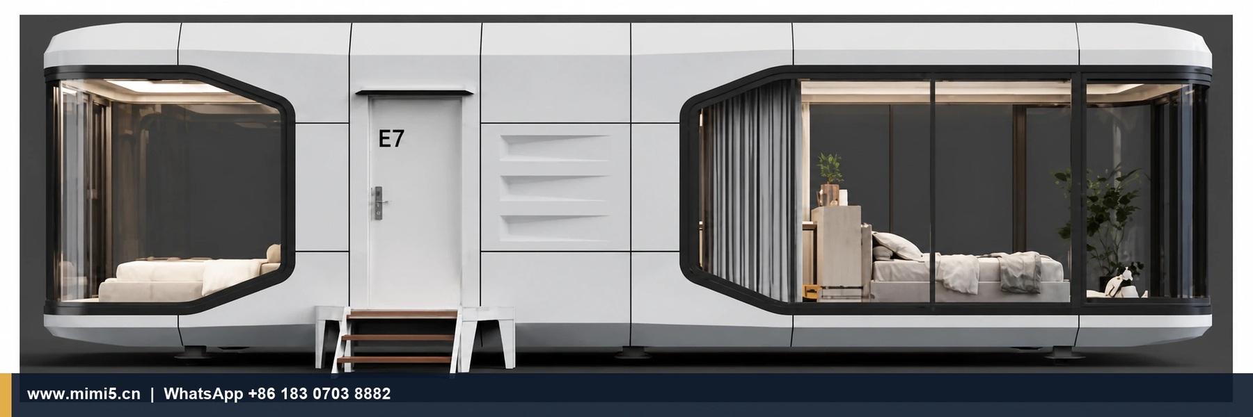 E7 Flagship Luxury Capsule House free official sharing image