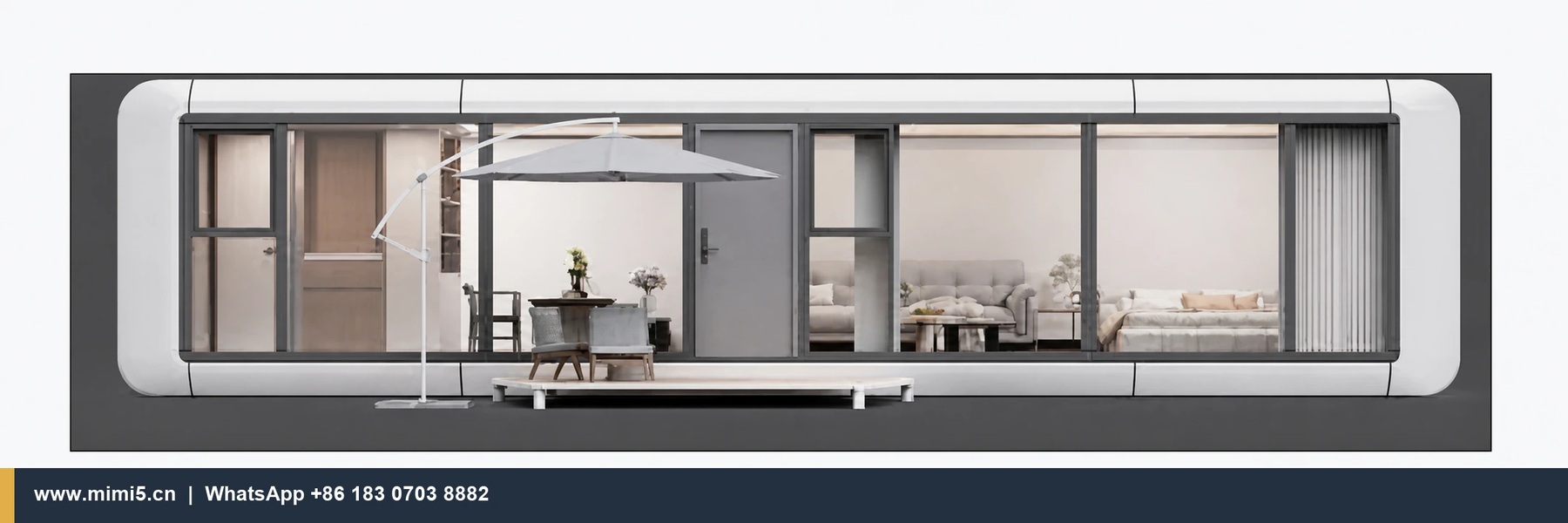 M7 Terrace Capsule House free official sharing image
